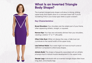 How to Dress an Inverted Triangle Body Shape: The Ultimate Style Guide for  Women - Fabulous50s | Fitness and Lifestyle Community For Women Over 50