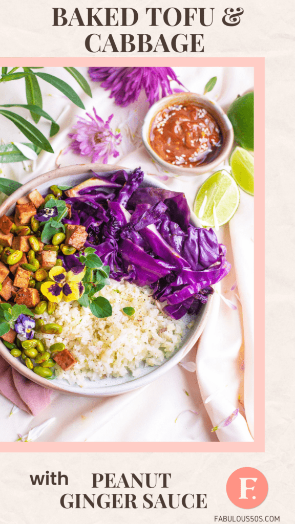 baked tofu and cabbage recipe