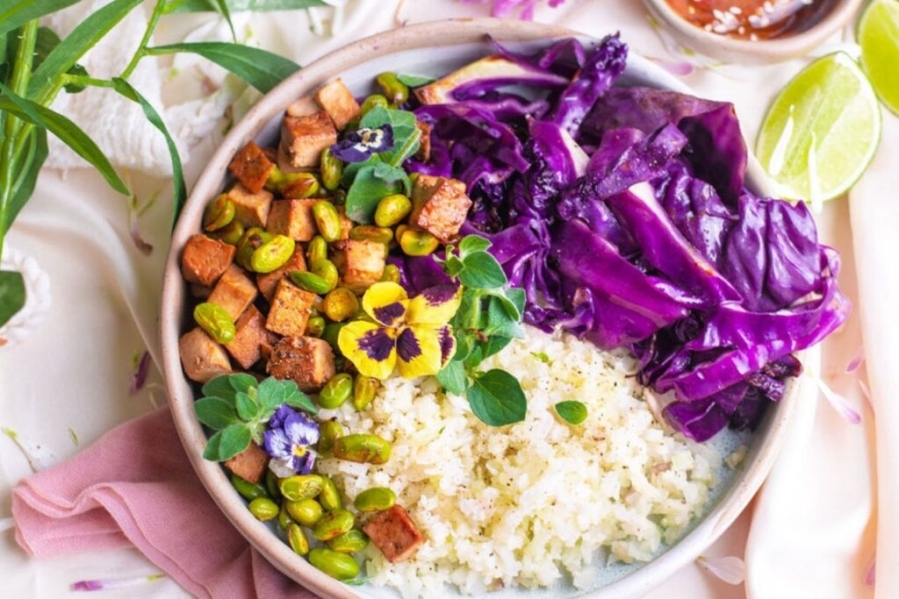 baked tofu and cabbage recipe