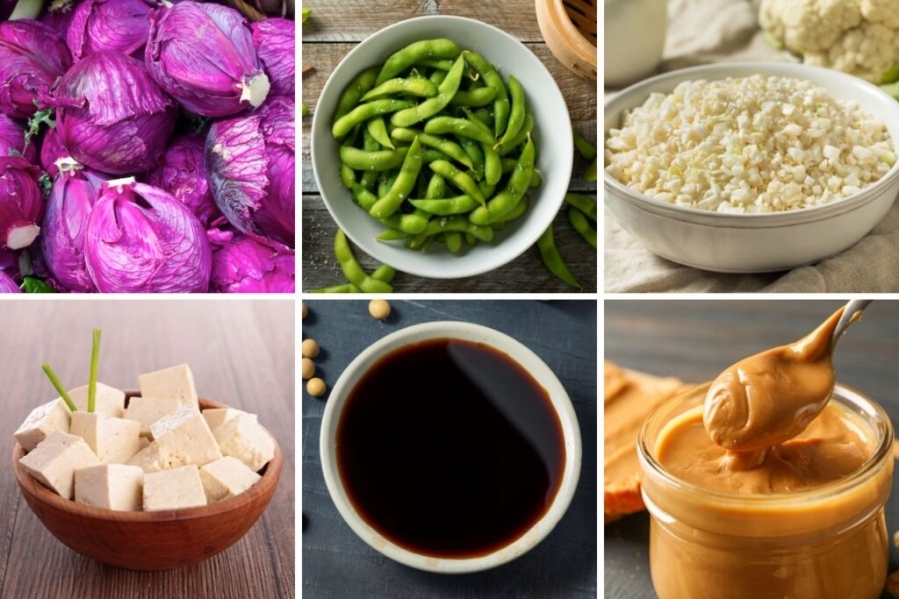 baked tofu and cabbage recipe