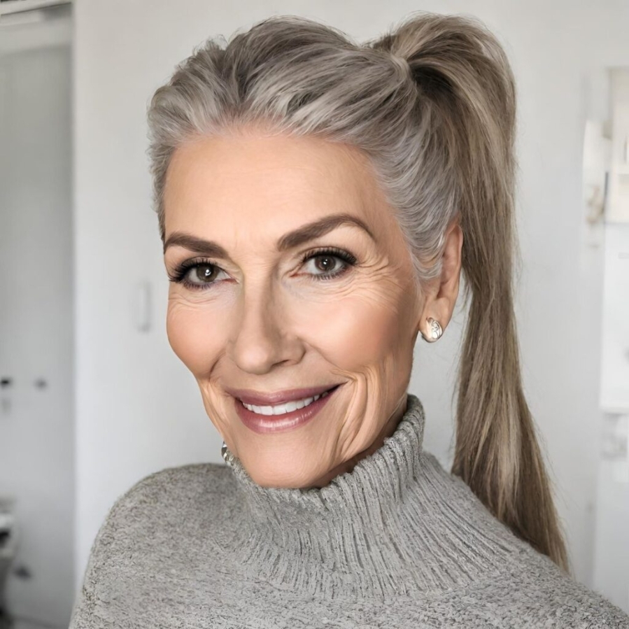 Hairstyles for Heart-Shaped Faces in Your 50s