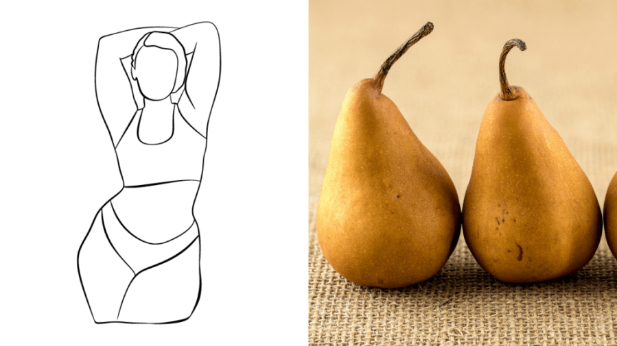 pear body shape 